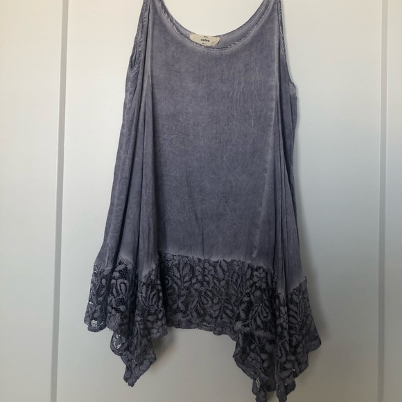 Entro Lavender Lace Tank - Picture 4 of 5